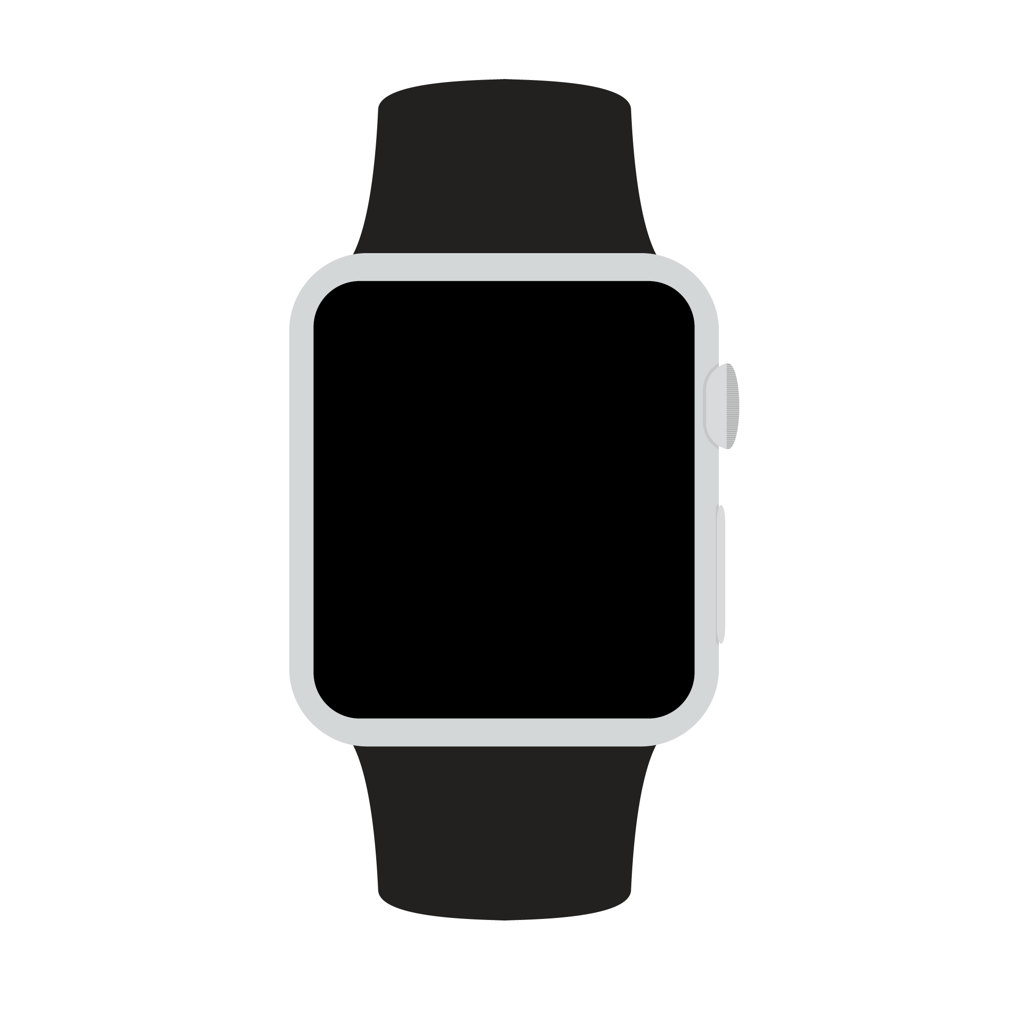 Black watch illustration